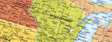 Wisconsin and Minnesota